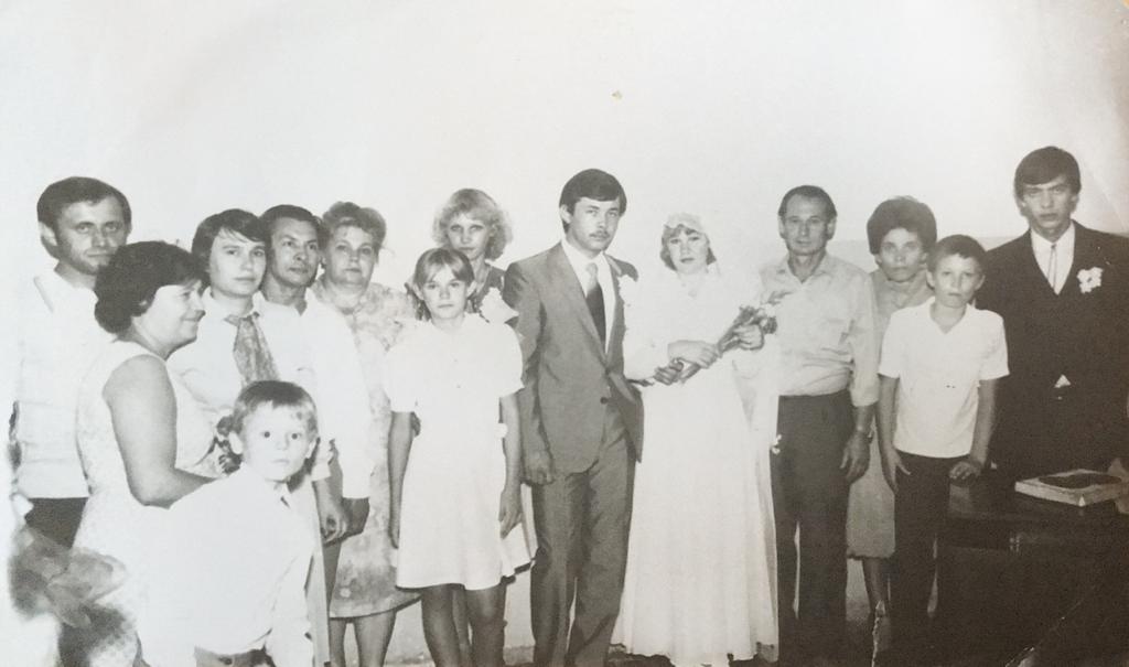 Ольга Волкова Свадьба  сентября 1983  